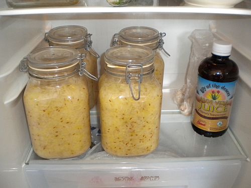 homemade sauerkraut