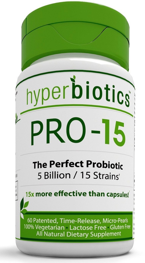 Hyperbiotics PRO-15 bottle