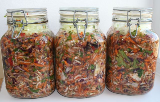 Fermented vegetables