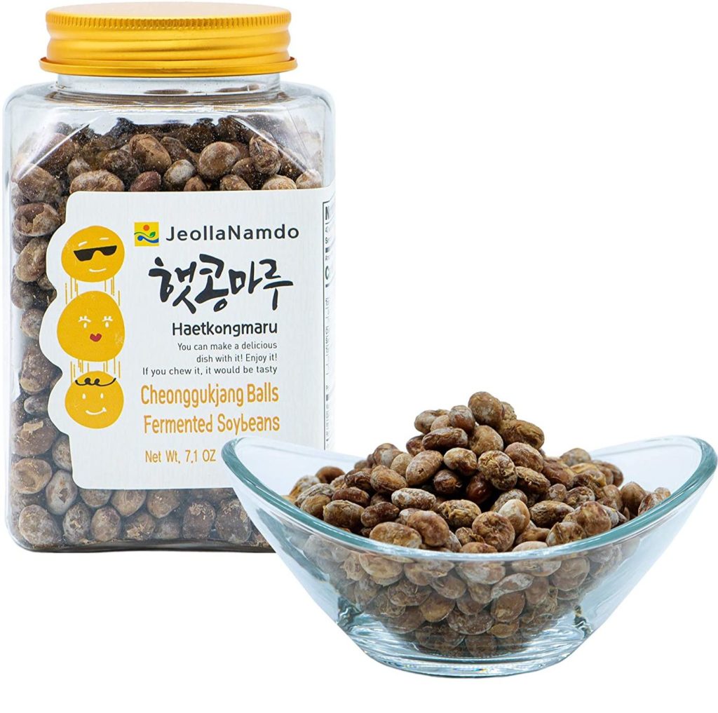 fermented dried soybeans