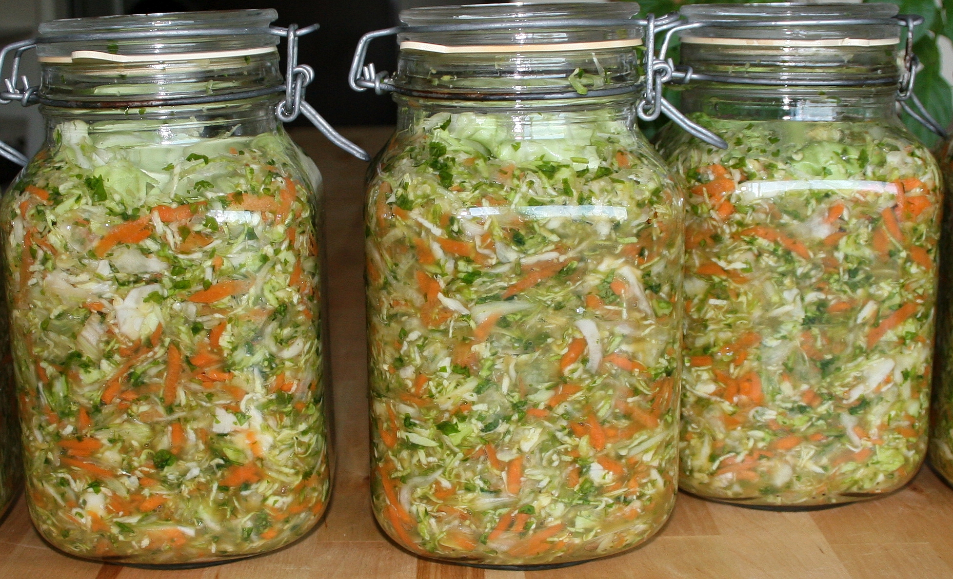 Sauerkraut at home
