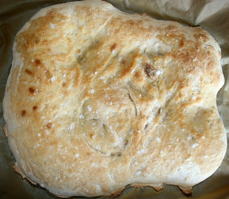 Focaccia Sourdough Bread Recipe